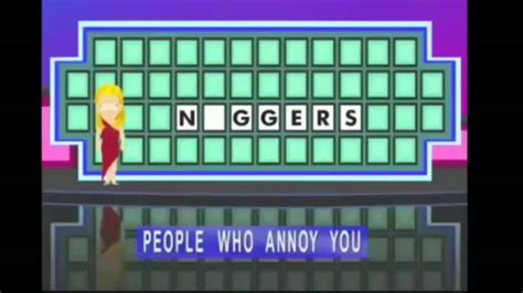 south park wheel of fortune|south park naggers full video.